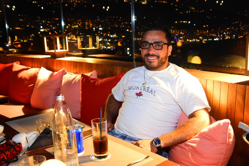 Nathaly Safy and Rabih Rahal at The View